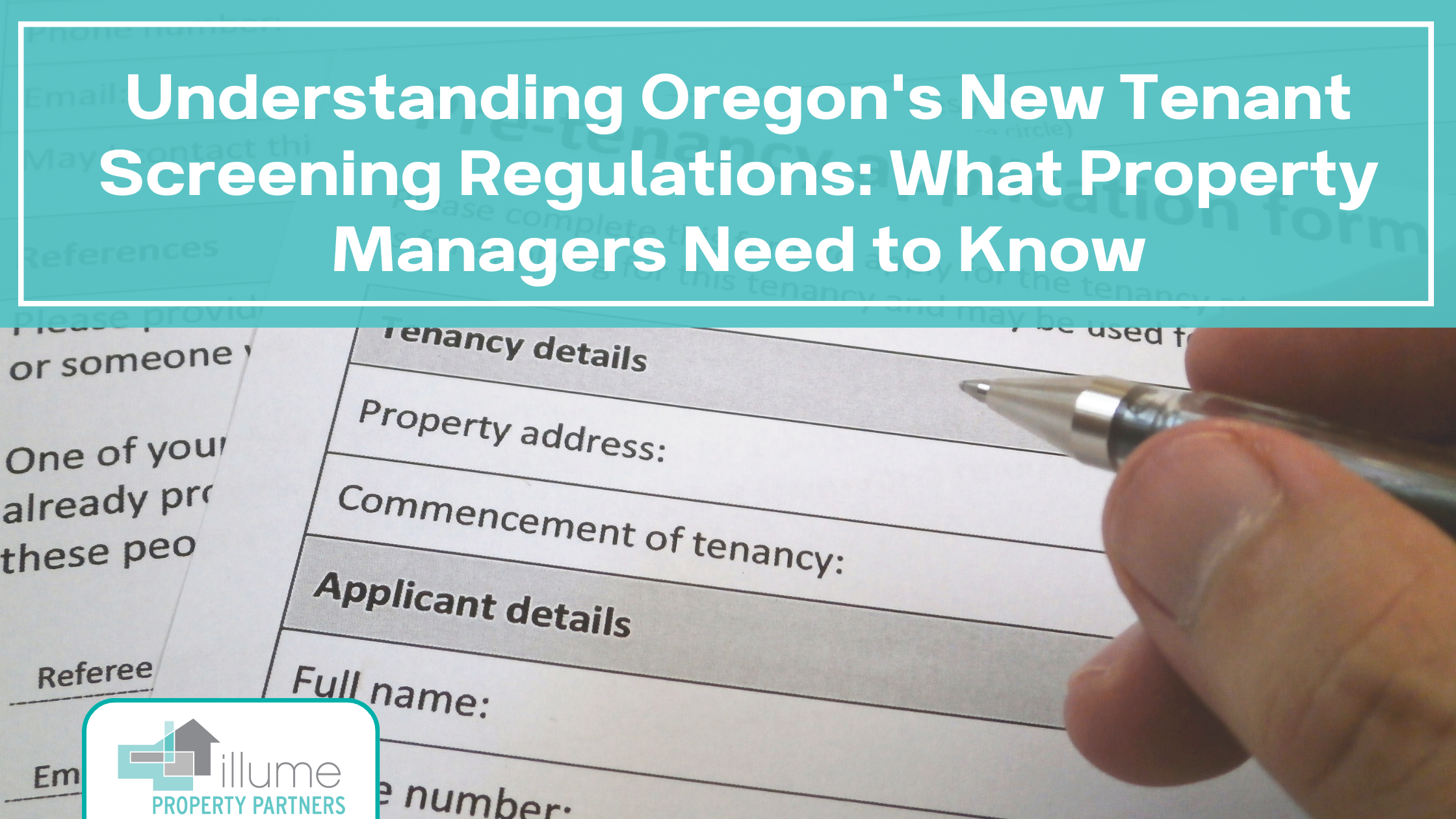 Understanding Oregon's New Tenant Screening Regulations: What Property Managers Need to Know